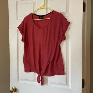 3 for $10 W5 Tie Waist Top— size L